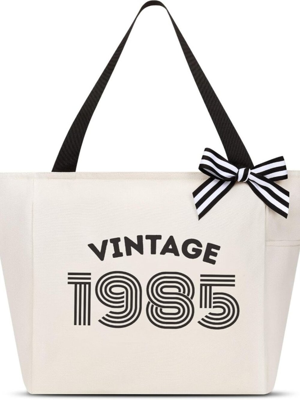 40th Birthday Gifts Women, Unique 40 Years Old Tote Bag, Vintage 1986 Handbag Gi